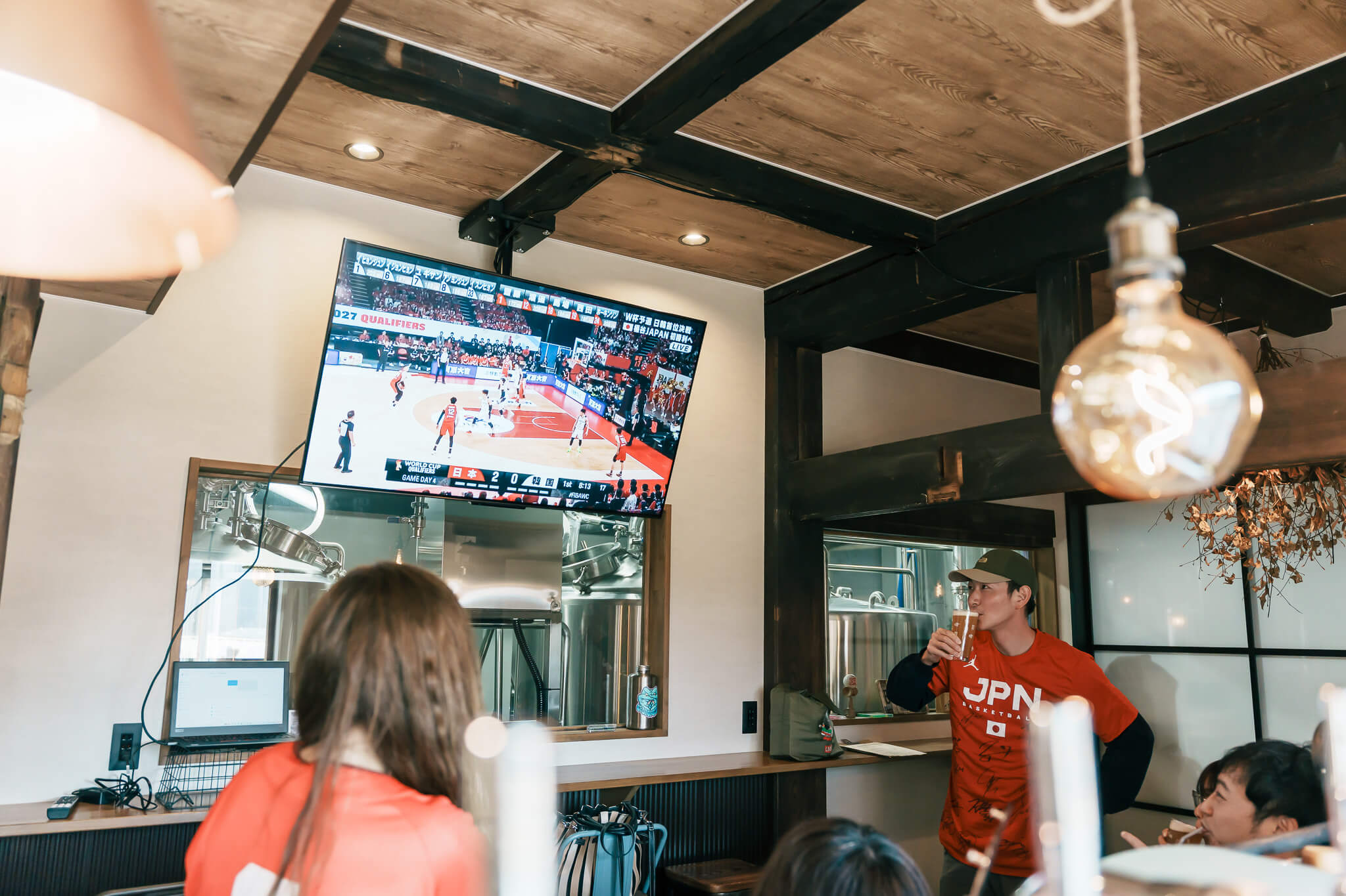 バスケットボール日本代表戦を観戦